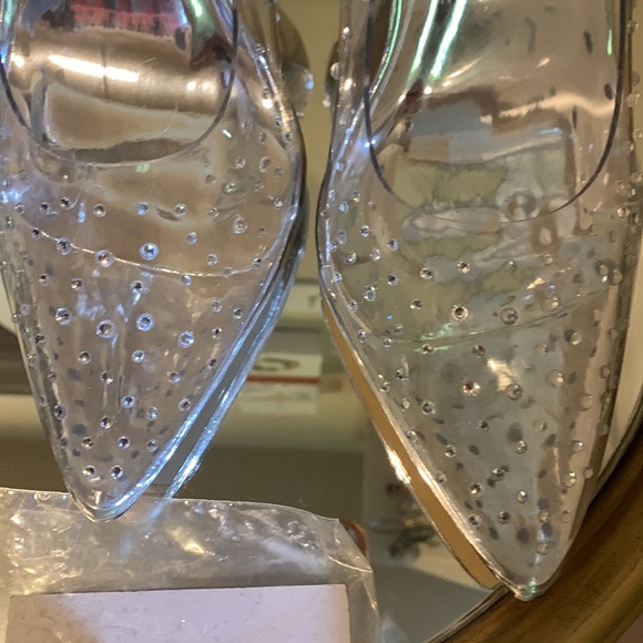 Valenti Franco glitter translucent heels - Picture 3 of 6